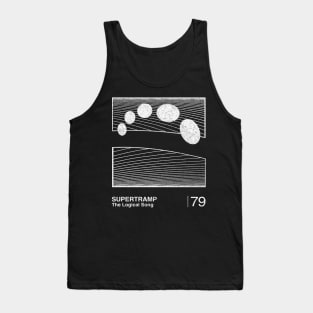 Supertramp / Minimalist Graphic Design Artwork Tank Top